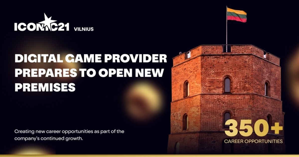 European Gaming — ICONIC21 crée 350 emplois en ouvrant son studio à Vilnius