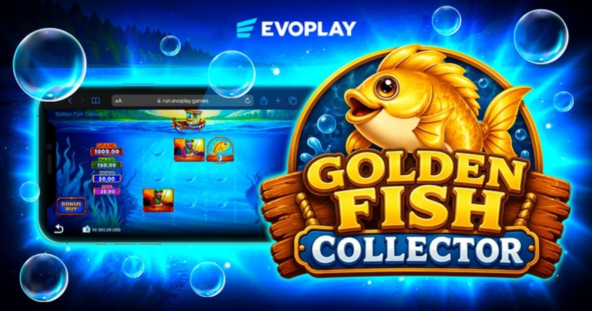 Golden Fish Collector — Golden Fish Collector : le nouveau slot d'Evoplay avec jackpots